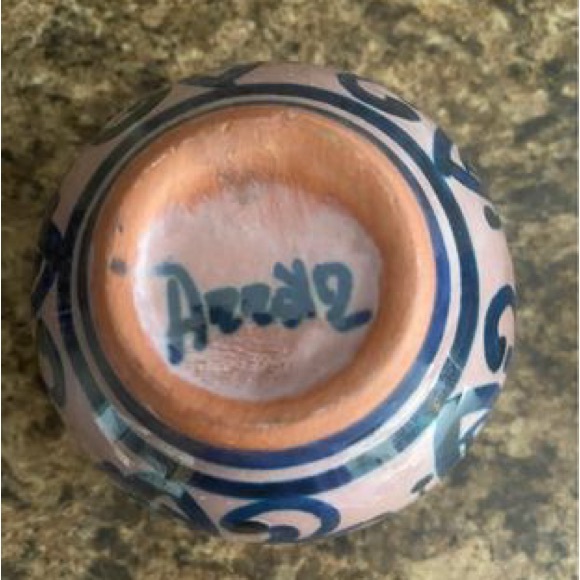 3 Small Hand Crafted Artisan Bowls for Dipping/Sauces or Pet Dishes - Picture 8 of 10